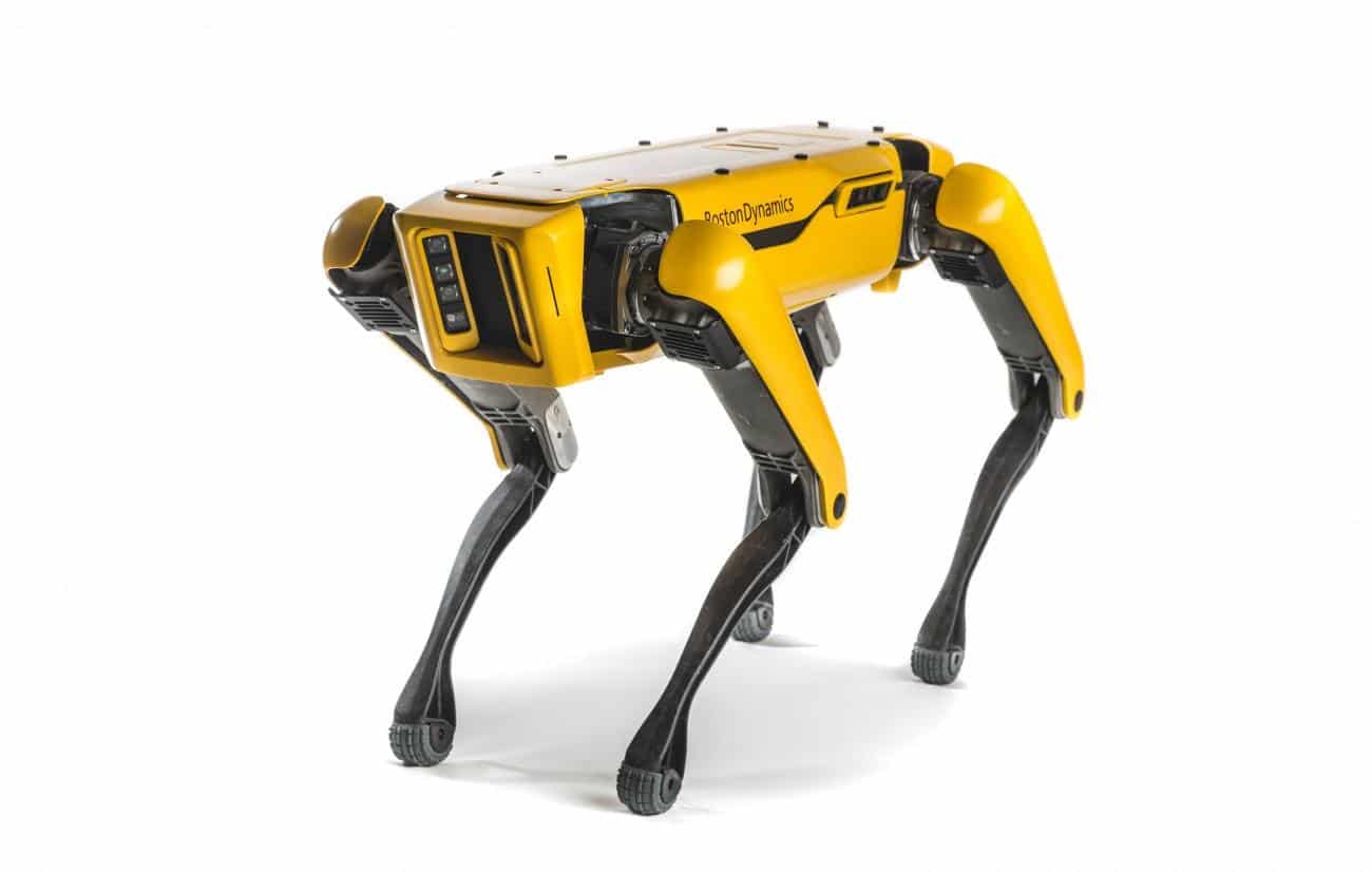 Spot Boston Dynamics em operação